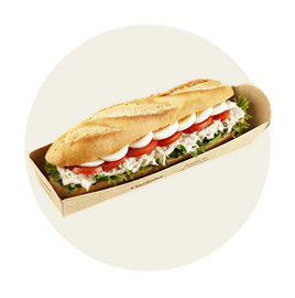 Grab&Go. Imagem de Wraps de frango.